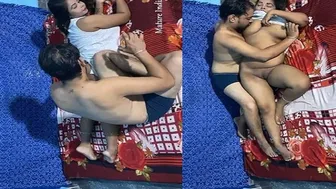 Desi Couple Having Romantic Naked Sex Together In Their Home