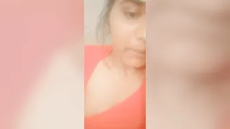 College Babe Showing Off Her Perky Tits In Selfie Video