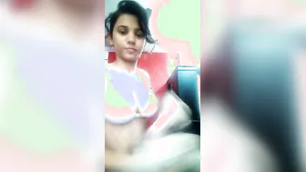 Desi Girl Removing Her Bra Revealing Her Milky Soft Boobs