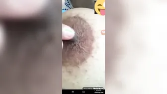 Married Bhabhi Stripping On Video Call Flashing Her Big Tits