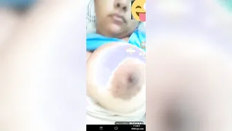 Married Bhabhi Stripping On Video Call Flashing Her Big Tits