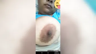 Married Bhabhi Stripping On Video Call Flashing Her Big Tits