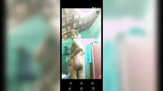Horny Tamil Aunty Recording Herself Naked Touching Herself