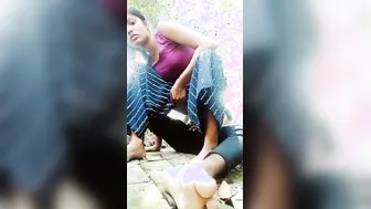Horny Gf Riding Dick Hard Outdoors In Indian Sex Tape