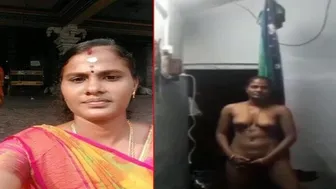 Tamil Aunty Exposing Herself Completely In Leaked Viral Video