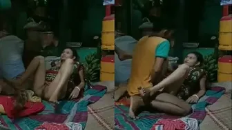 Shop Owner Pounding His Neighbors Wife Behind The Counter