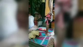 Shop Owner Pounding His Neighbors Wife Behind The Counter