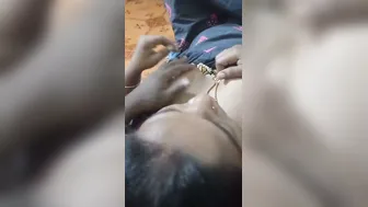 Married Tamil Wife Getting Her Tits Squeezed In Leaked Mms