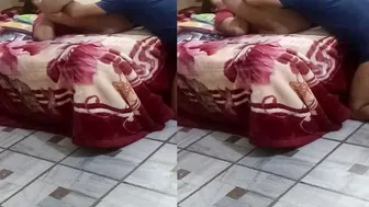 Curvy Tenant Eating Out His Landlady In Kitchen Sex Session