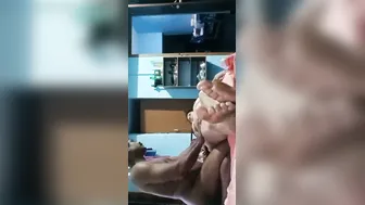 Mature Bhabhi Exposing Her Huge Tits And Hairy Pussy At Home