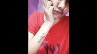 My GF Sending Me Topless Selfie Flaunting Her Big Tits