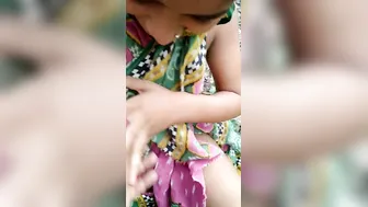 Village GF Showing Tits While Getting Fucked Outdoors