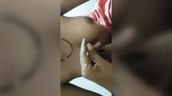 Wife Giving Husband Amazing Boobjob Until He Covers Her Chest