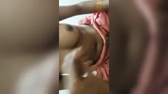 Wife Giving Husband Amazing Boobjob Until He Covers Her Chest