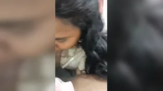 Married Wife Sucking Till He Finishes Deep In Her Mouth Swallowing