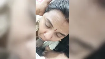 Married Wife Sucking Till He Finishes Deep In Her Mouth Swallowing