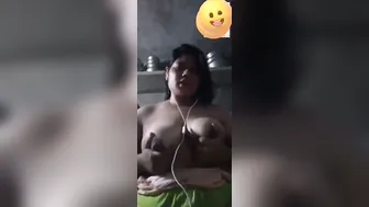 Stacked GF Stripping And Showing Off On Video Call Sexy