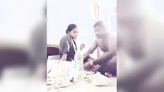 Couple Getting Romantic Before Hardcore Fucking In Bedroom Clip