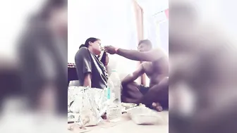 Couple Getting Romantic Before Hardcore Fucking In Bedroom Clip