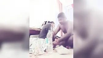 Couple Getting Romantic Before Hardcore Fucking In Bedroom Clip