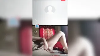 Indian Babe Fingering Herself On Video Call Using Toy And Moaning