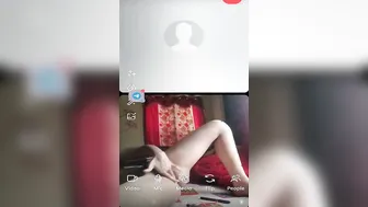 Indian Babe Fingering Herself On Video Call Using Toy And Moaning