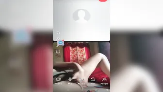 Indian Babe Fingering Herself On Video Call Using Toy And Moaning