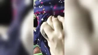 Young Girl Flashing Her Tits Taking Naughty Selfies At Home