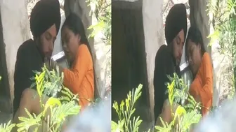 Punjabi GF Fucked Outdoors Caught On Hidden Camera Sex