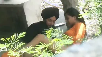 Punjabi GF Fucked Outdoors Caught On Hidden Camera Sex