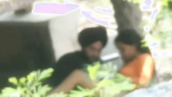 Punjabi GF Fucked Outdoors Caught On Hidden Camera Sex