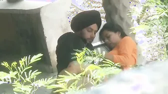 Punjabi GF Fucked Outdoors Caught On Hidden Camera Sex