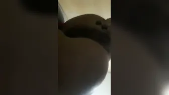 College Babe Showing Off Her Natural Big Tits And Hairy Pussy
