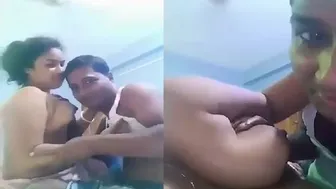 Bengali Couple Getting Hot With Foreplay And Boob Sucking Time
