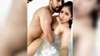 Secretary With Big Tits Getting Fucked By Boss In Hotel Bathtub