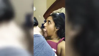 Indian GF Sucking His Big Dick In Homemade Leaked Clip