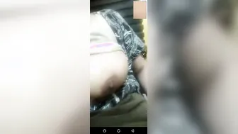 Mature Milf Showing Big Boobs During Naughty Video Call