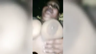 Sexy Aunty In Silk Nighty Blowing Her Tenant Late At Night