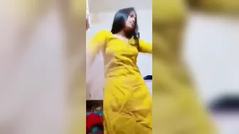 Tall Desi Babe Stripping Naked During Private Video Call At Home