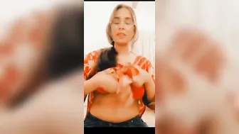 GF Showing Her Big Tits To Boyfriend On Private Camera