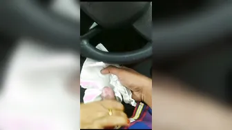 Mallu Aunty Sucking Cock In Backseat Caught On Phone