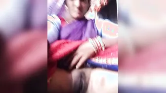 Village Bhabhi Spreading Her Hairy Pussy Wide For Neighbor