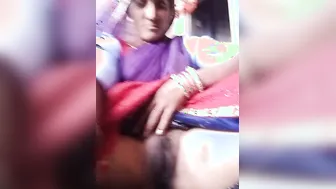 Village Bhabhi Spreading Her Hairy Pussy Wide For Neighbor