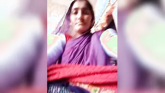 Village Bhabhi Spreading Her Hairy Pussy Wide For Neighbor