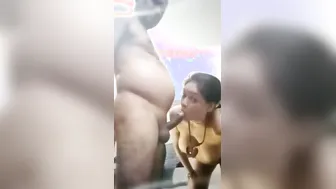 Mature Indian Slut Sucking Client Cock For Money In Hotel Room