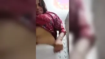 Desi GF Flashing Her Perky Tits On Selfie Camera