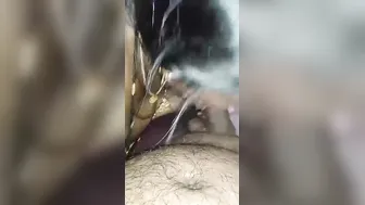 Desi Wife Giving Sloppy Blowjob Before Getting Fucked At Home