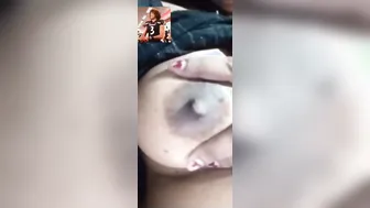 Unsatisfied Bengali Wife Showing Off Her Massive Natural Boobs