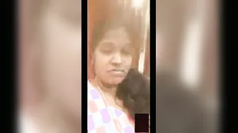Cute Tamil Girl Flashing Her Tits During Naughty Video Call Sex