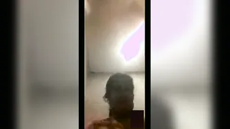 Cute Tamil Girl Flashing Her Tits During Naughty Video Call Sex